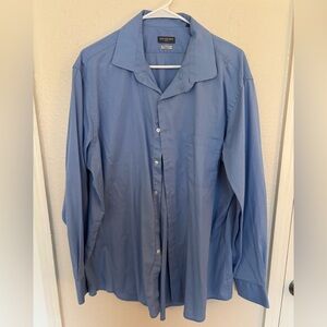 Van Heusen Blue Casual Button Down Shirt